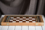 Шахматы Шашки Нарды Геометрия Делюкс 60х60 см